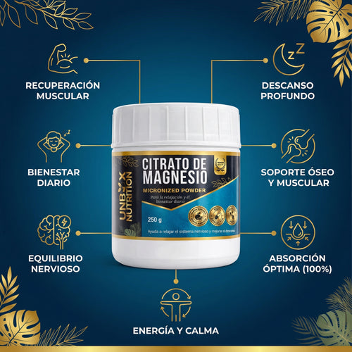 Citrato de Magnesio Micronizado 250 g